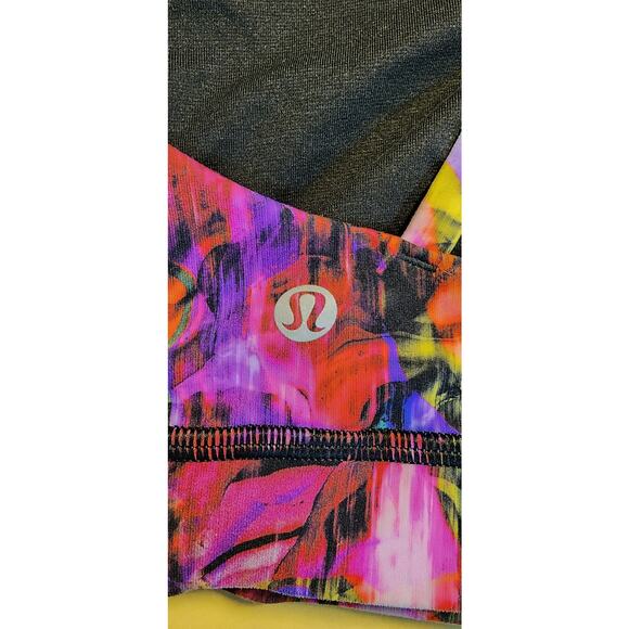 Lululemon Strappy Sports Bra Multi Size 4 Pink/Purple - Picture 3 of 6